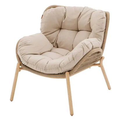 Salon Hespéride Meloane beige 5 places cm 294x166x81 h