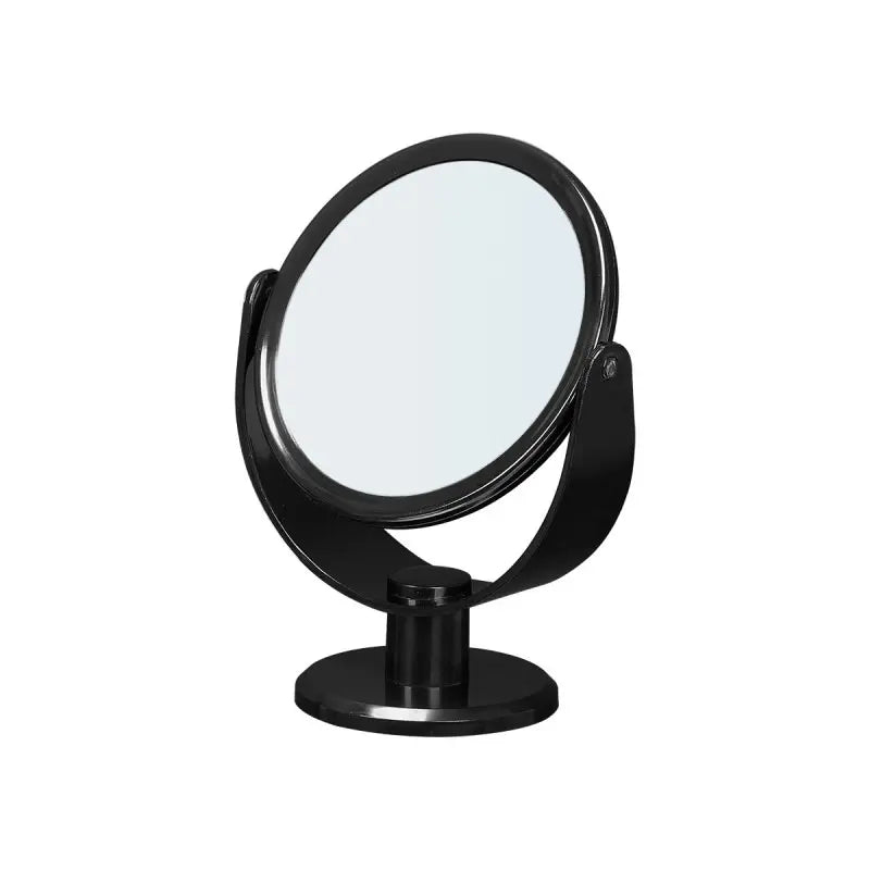 Miroir de table double face noir 8x13x17,5h cm