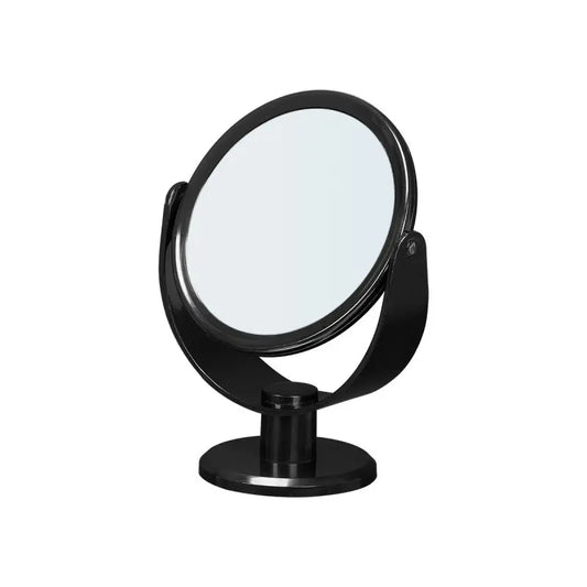 Miroir de table double face noir 8x13x17,5h cm
