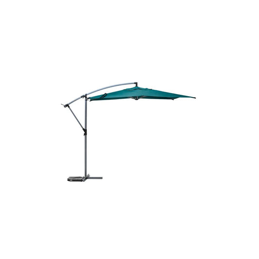 Parapluie Manoa 3m en polyester bleu foncé