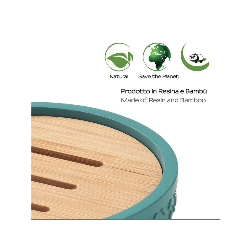 Thea porta sapone naturale/verde