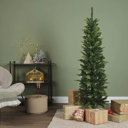 Albero di Natale Slim Fir verde Ø53 × H150 cm