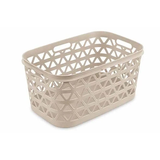 Panier à linge blanc Oceana 45l cm 57,1x37,1x27,1 h