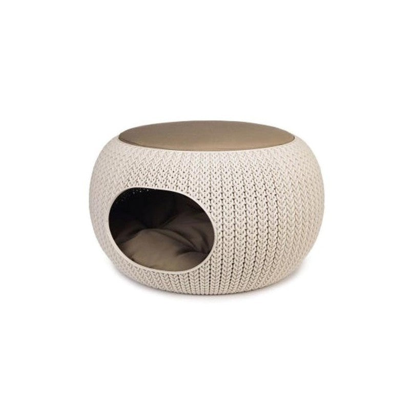 Curver Cosy House Niche en tricot cm 57,7x56,5x33 h