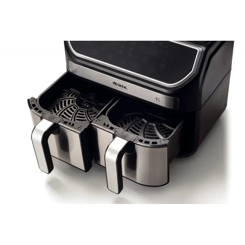 Ariete friggitrice ad aria 9l doppio cestello