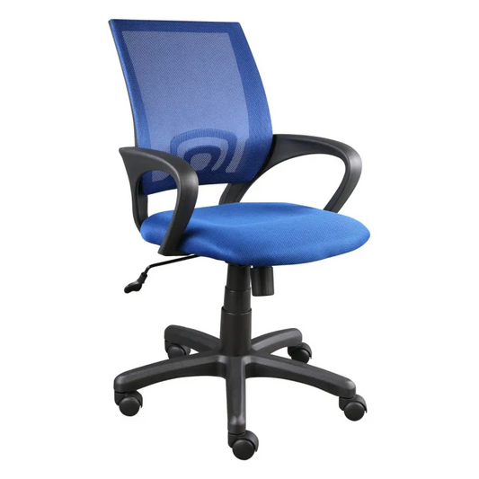 Poltrona ufficio Business blu 48x48x95 cm