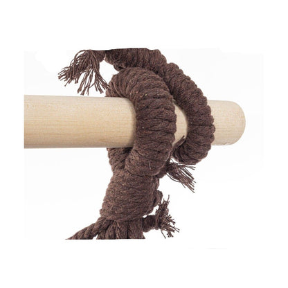 Bizzotto hamac suspendu Santander marron/beige 120x146 cm