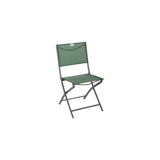 Chaise pliante Modula olive/graphite 46x52x87h cm