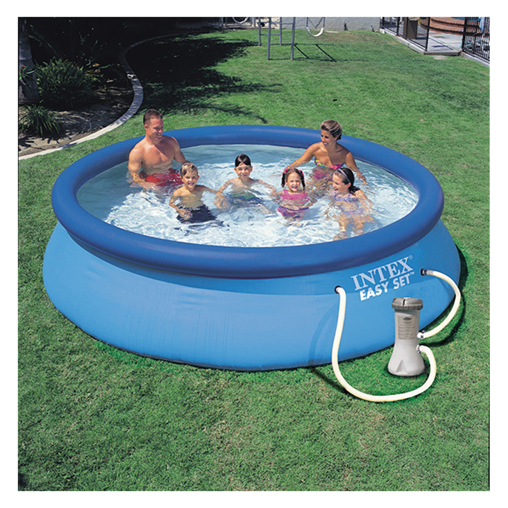 Piscine gonflable 305 x 76 cm circulaire
