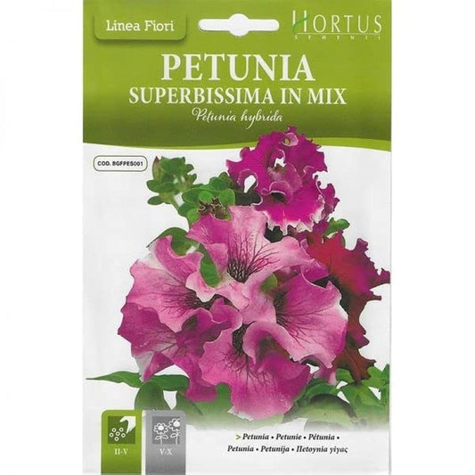 Pétunia Superbissima mélange DB