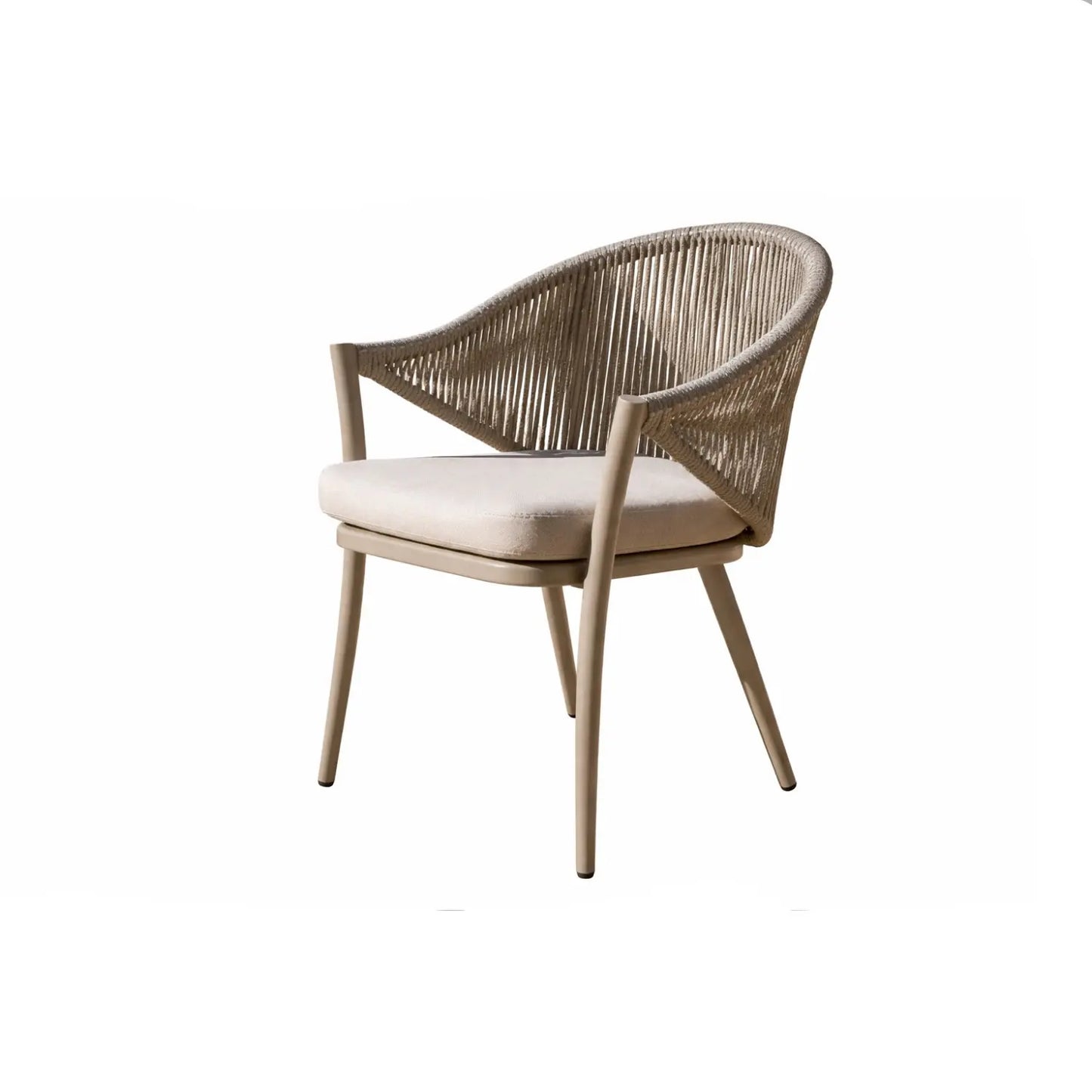 Salon de jardin gris tourterelle Minos