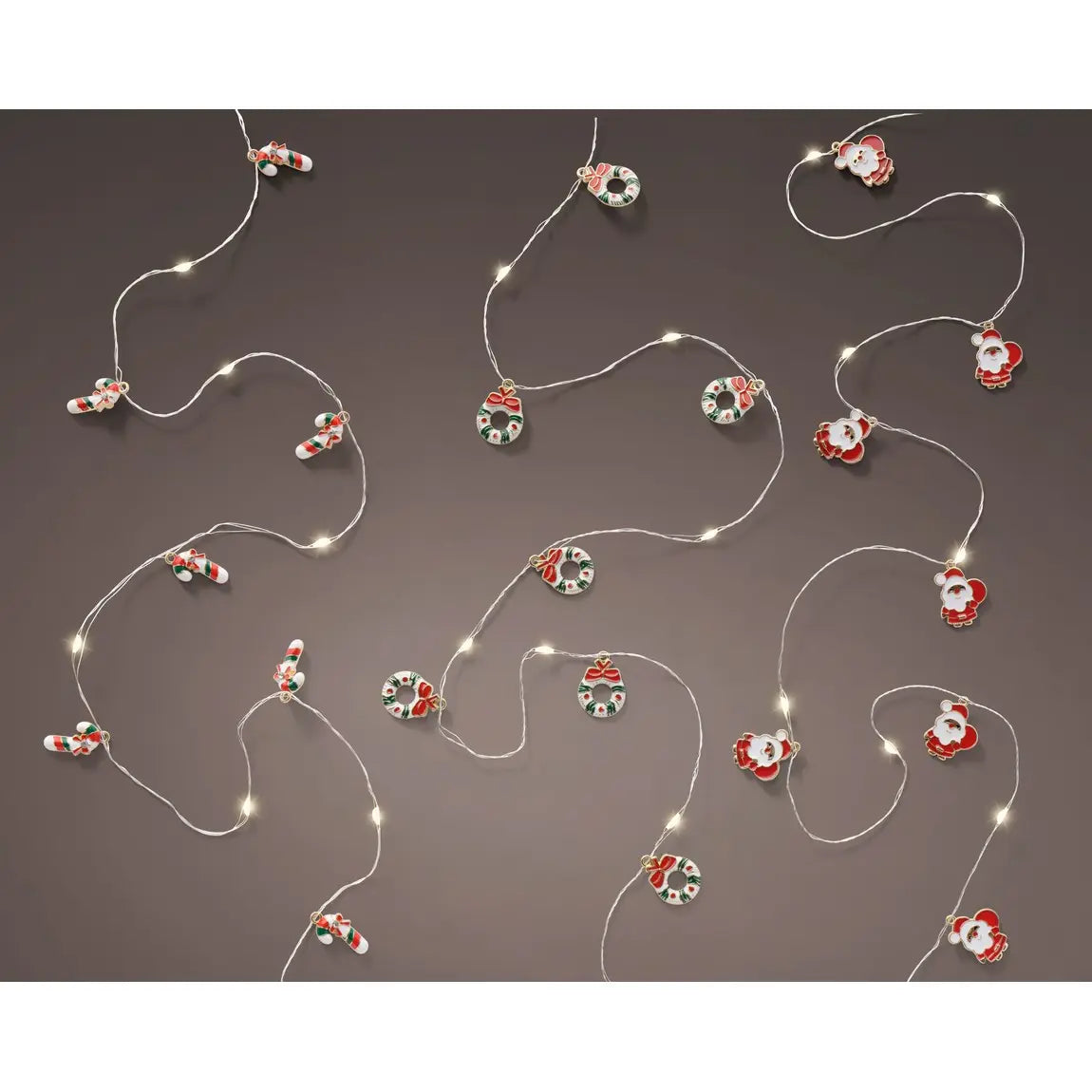 Catena micro LED a batteria 90 cm – 1 pezzo assortito