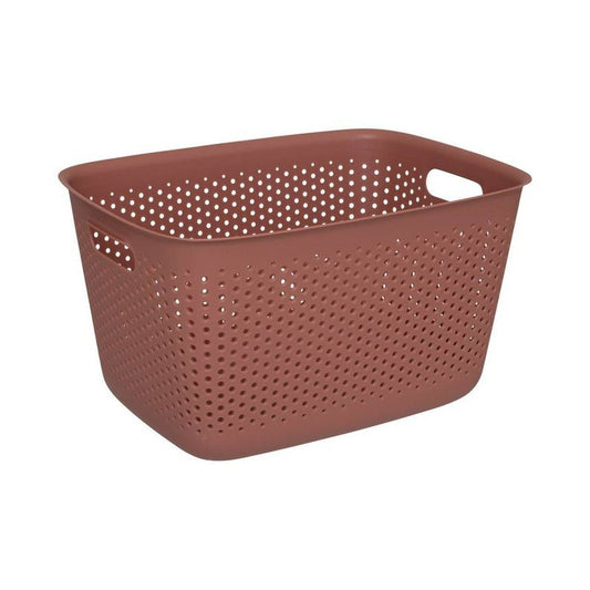 Poubelle plastique polyvalente Tila Siena/Terracotta 17 L