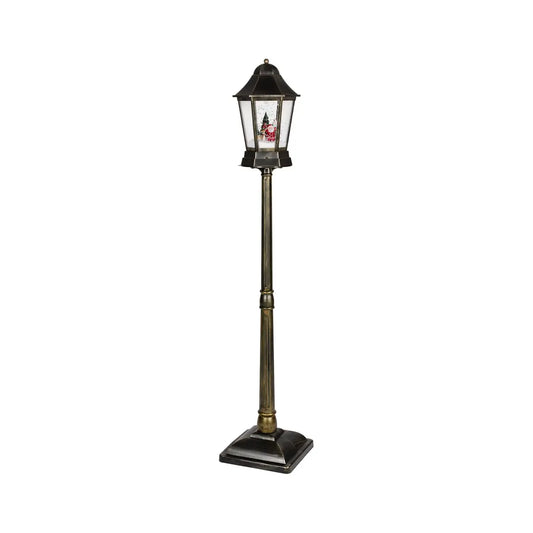 Lanterna LED effetto nevicata Ø32 × H166 cm