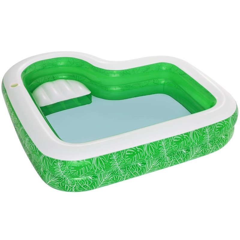 Piscine gonflable paradis tropical Bestway 231x231x51 cm
