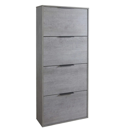 Scarpiera 4 ribalte cemento  cm 65x25x147 h