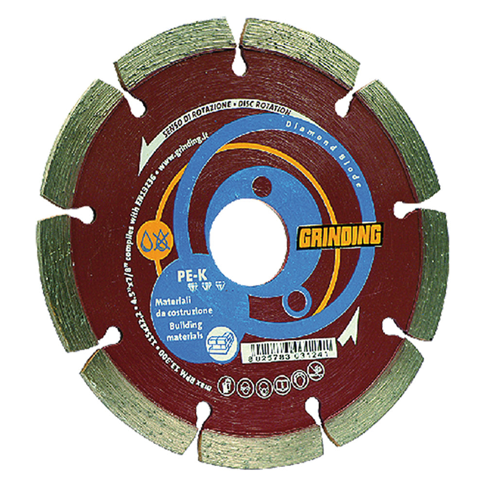 Disque diamant sectorisé Diam. 230 x 2,6 Meulage