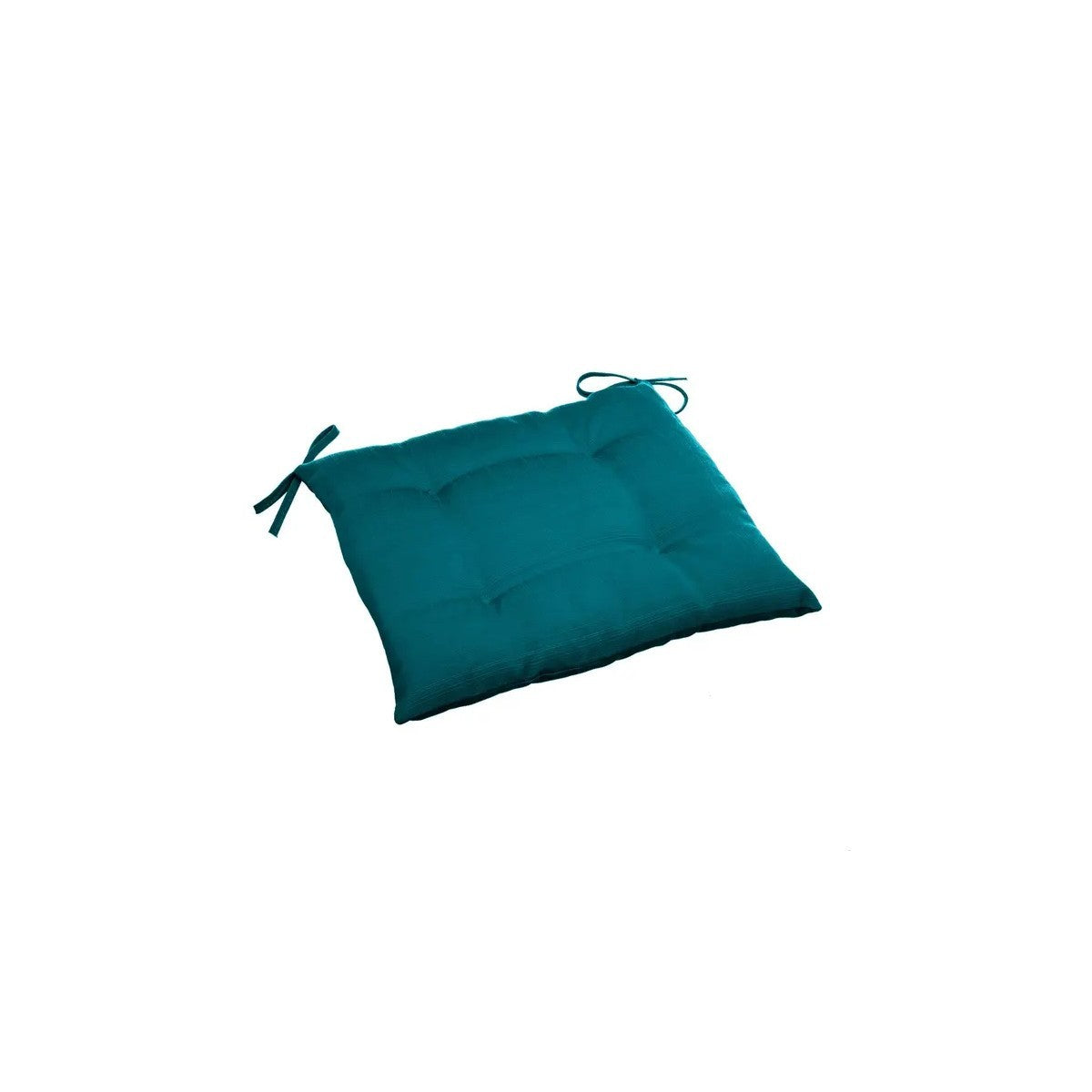 Coussin d'assise Korai 40x40 cm bleu foncé