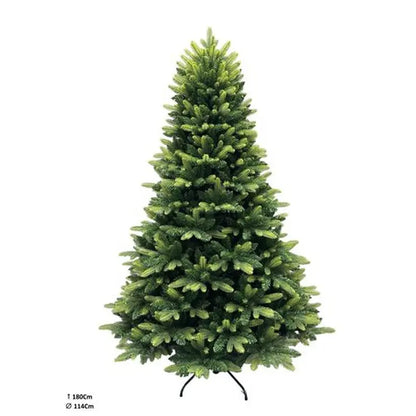 Albero di Natale Norway Fir verde H180 cm