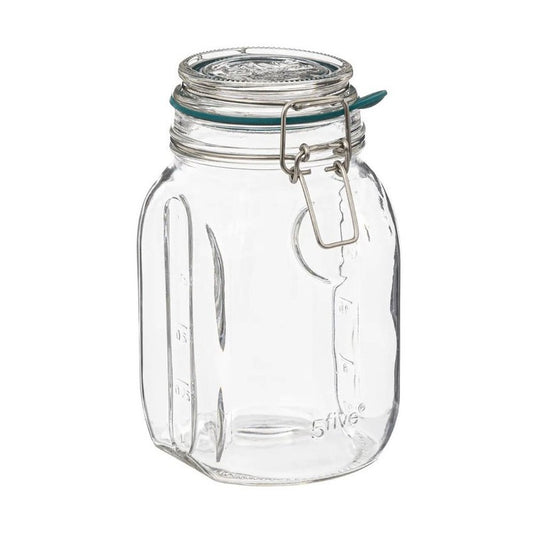 Pot en verre de 1 litre