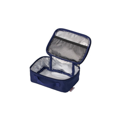 Sac thermique pour snacks, cosmétiques et médicaments, couleur bleue, 21 x 7 x h 15 cm, capacité 1,8L