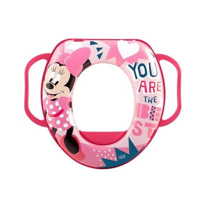 Réducteur de siège de toilette Disney Minnie Icon avec poignées rembourrées Sans BPA +24 Mois