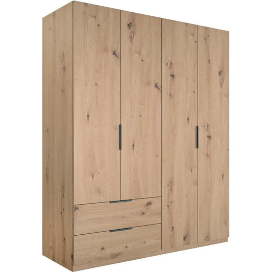 Armadio 3 ante + 2 cassetti 120x50 Rovere Artisan