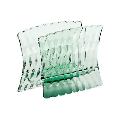 Porte-serviettes Vanity couleur vert matcha 15,2x7,6x h11 cm