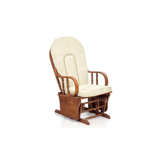 Chaise à bascule Douglas beige 68x50x107h cm