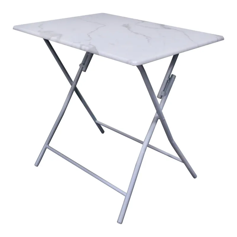 Table pliante Cor blanche 80x60x75 cm