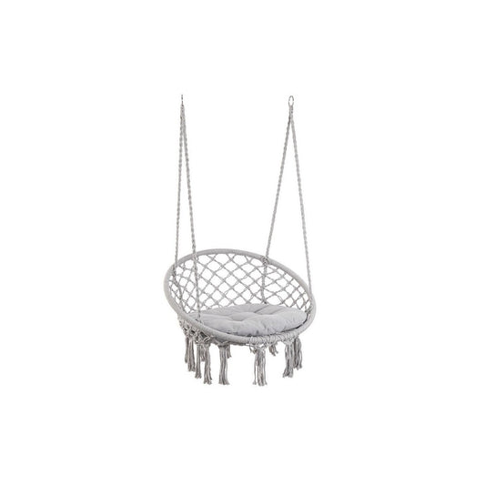 Hamac suspendu Bizzotto Javier gris Ø80x130h