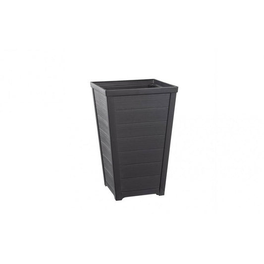 Vase conique base carrée 47l cm 40x40x44 h