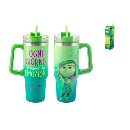 Mug isotherme Inside Out Disgusto 0,9 L en acier inoxydable
