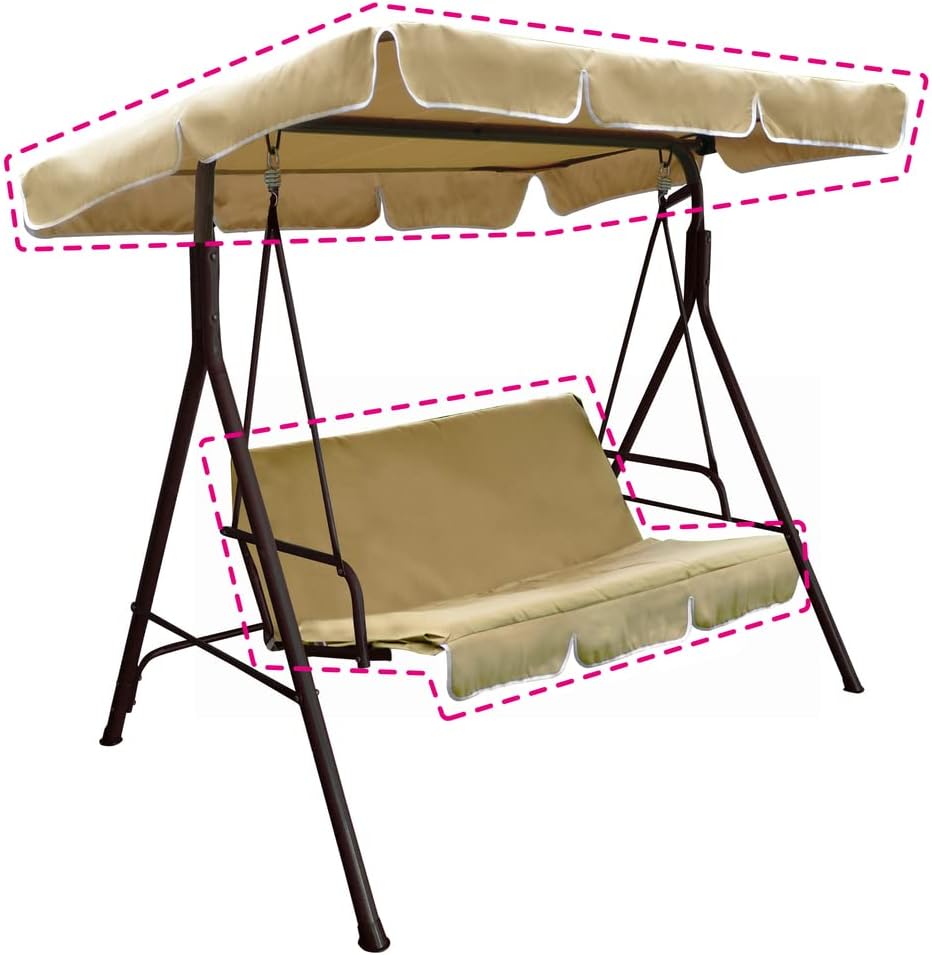 Kit di ricambio tettuccio/cuscino per dondolo Sorrento