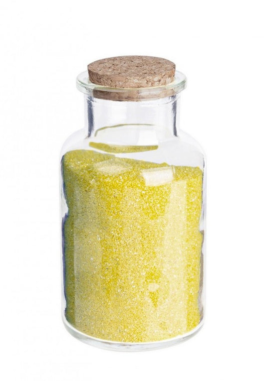 Bottiglis con sabbia gialla 313 g
