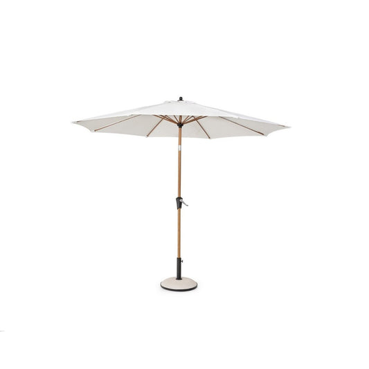 Parapluie Bizzotto Palinuro avec joint de 3 m, couleur blanc