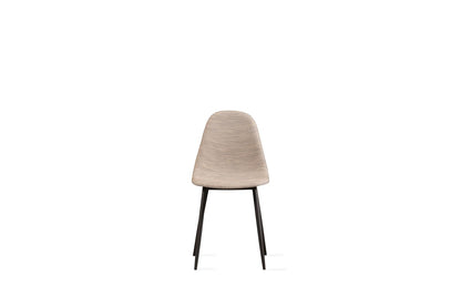 4x Chaise en imitation rotin avec assise beige 438x86,5h cm