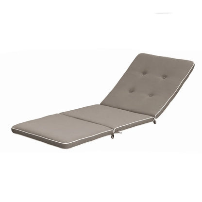 Coussin de lit gris tourterelle 200x63 cm