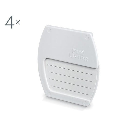 Set 4 porta Etichetta 7×1×8 cm