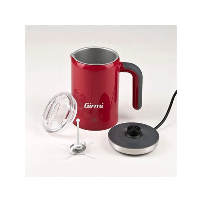 Mousseur à lait sans fil 350ml 500w rouge