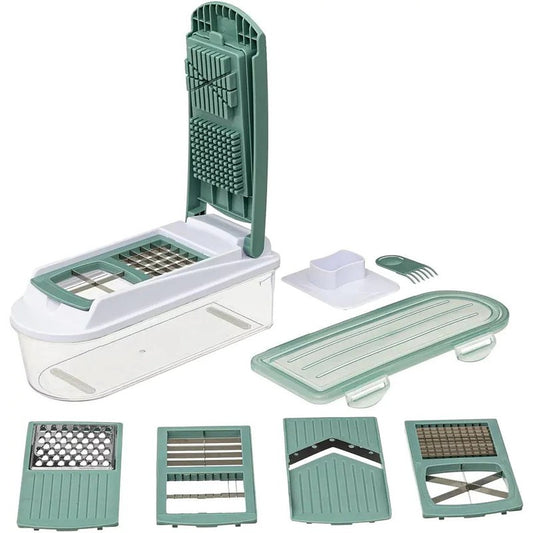 Mandoline multifonctionnelle 10 pièces