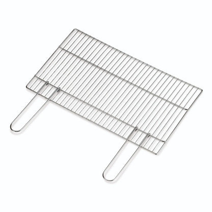 Grille chromée 76x43 cm avec poignées pliables
