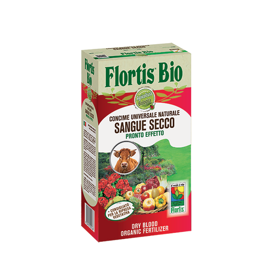 Sangue secco in polvere – concime organico azotato 500 gr Flortis