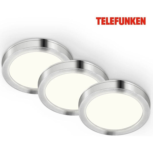 Telefunken lot de 3 spots LED encastrables 6 cm 1,8w 170lm blanc