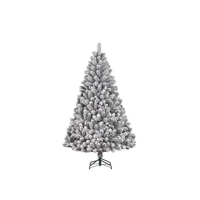 Albero di Natale Alderfen verde innevato Ø137 × H210 cm