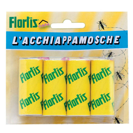 Piège à mouches rayé Flortis 4 pcs