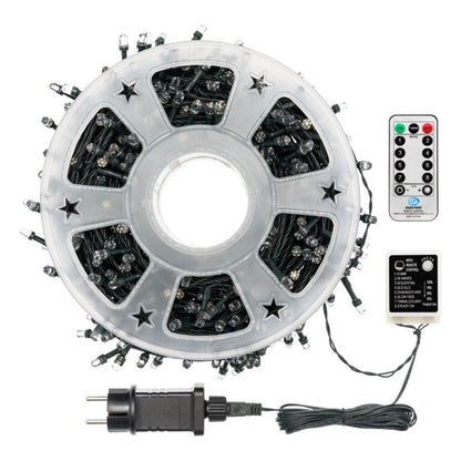 Chaîne de 1000 LEDs blanc froid 60,5m en bobine