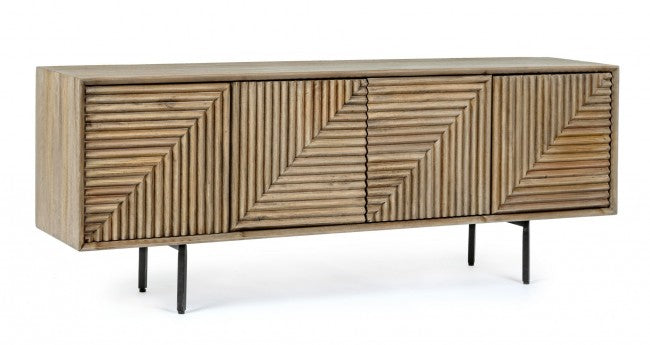 Mobile porta tv 140x32.5x53 in legno