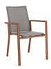 4x Chaise C-Br Konnor Terre Cuite