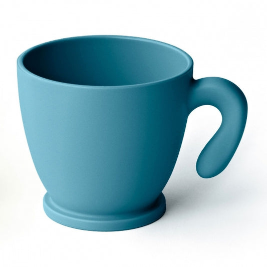 Tasse à café bleue ligne Chef